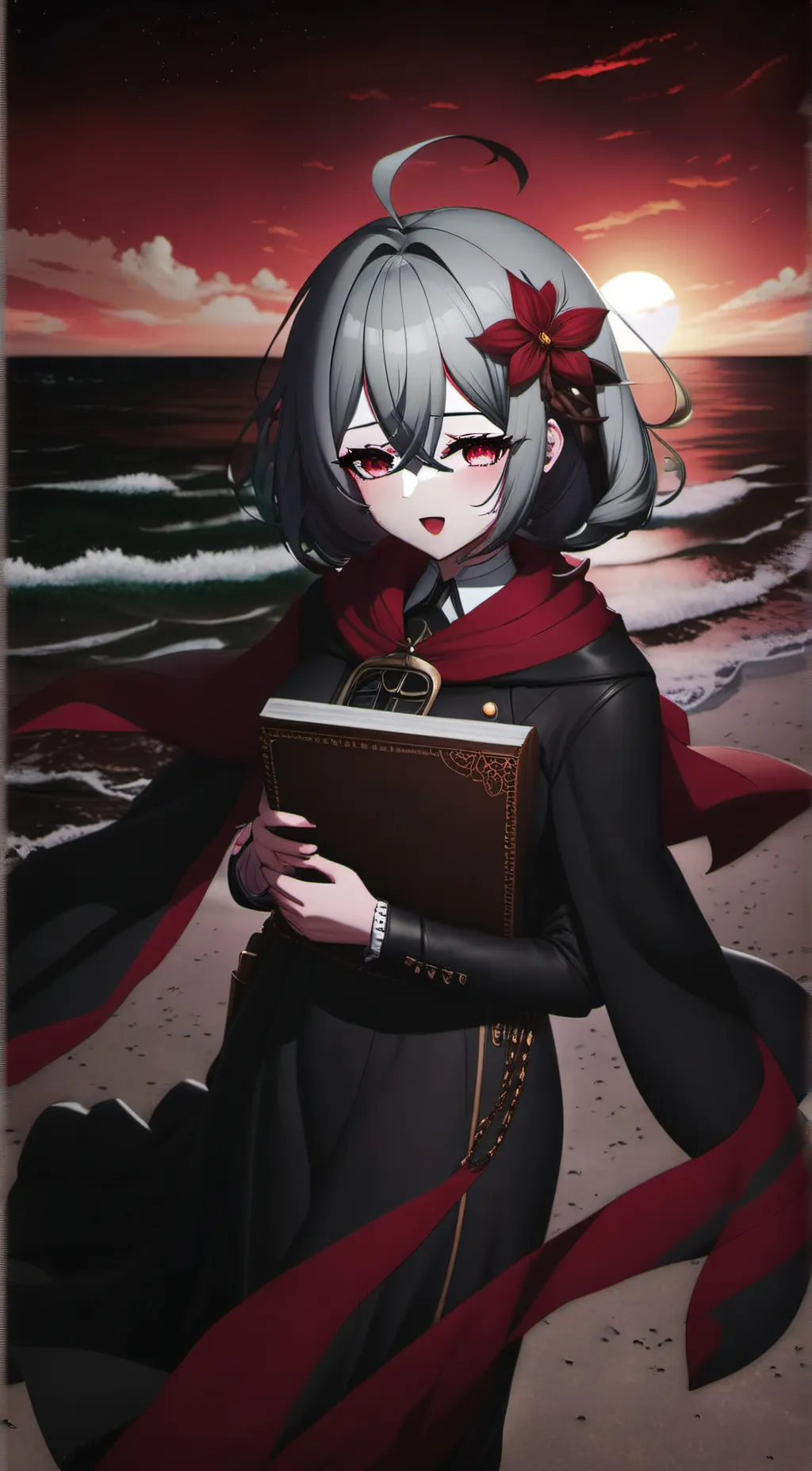 ai character: Rose despair background
