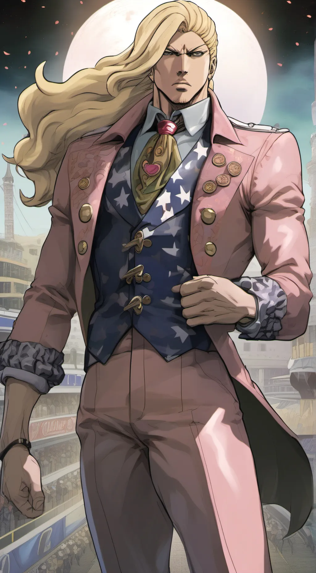 ai character: funny valentine background