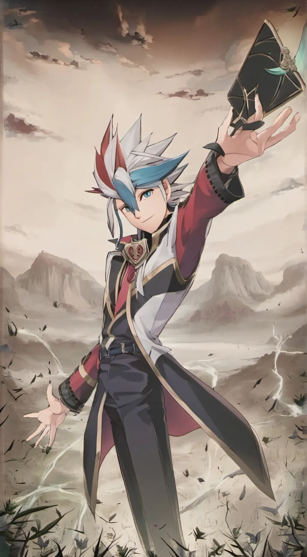 ai character: yugioh zexal background