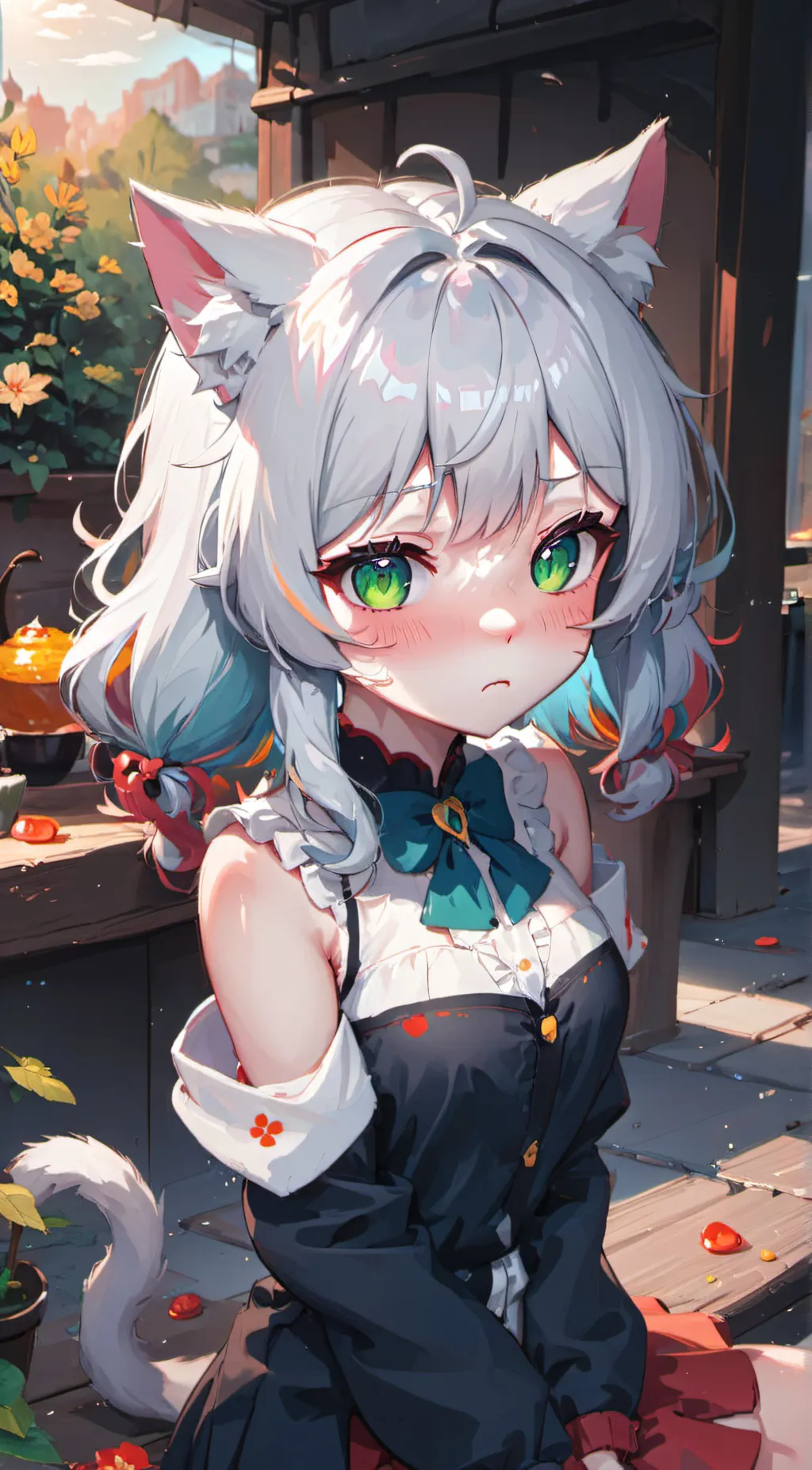 ai character: Sarah  background