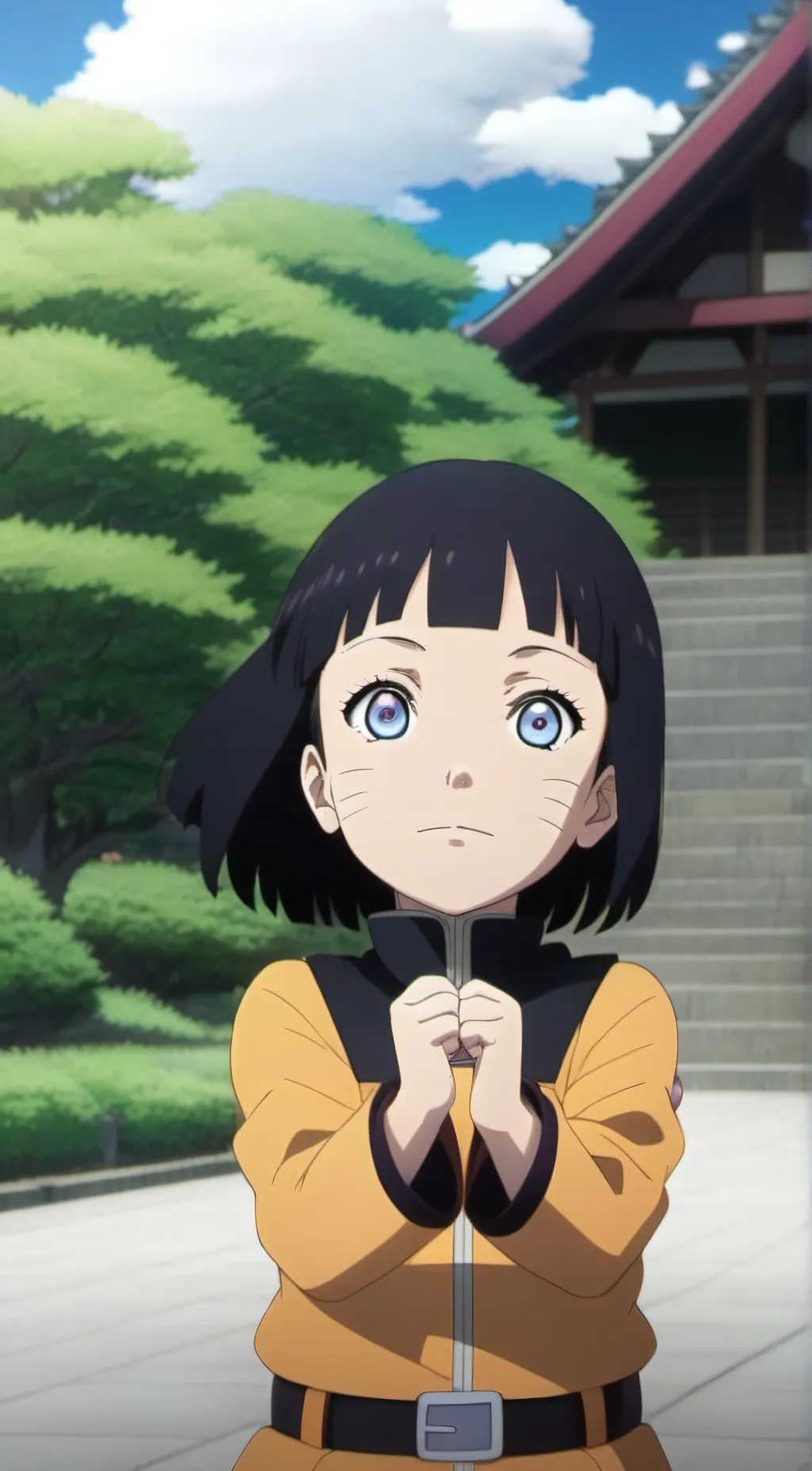 ai character: Himawari Uzumaki(2 background