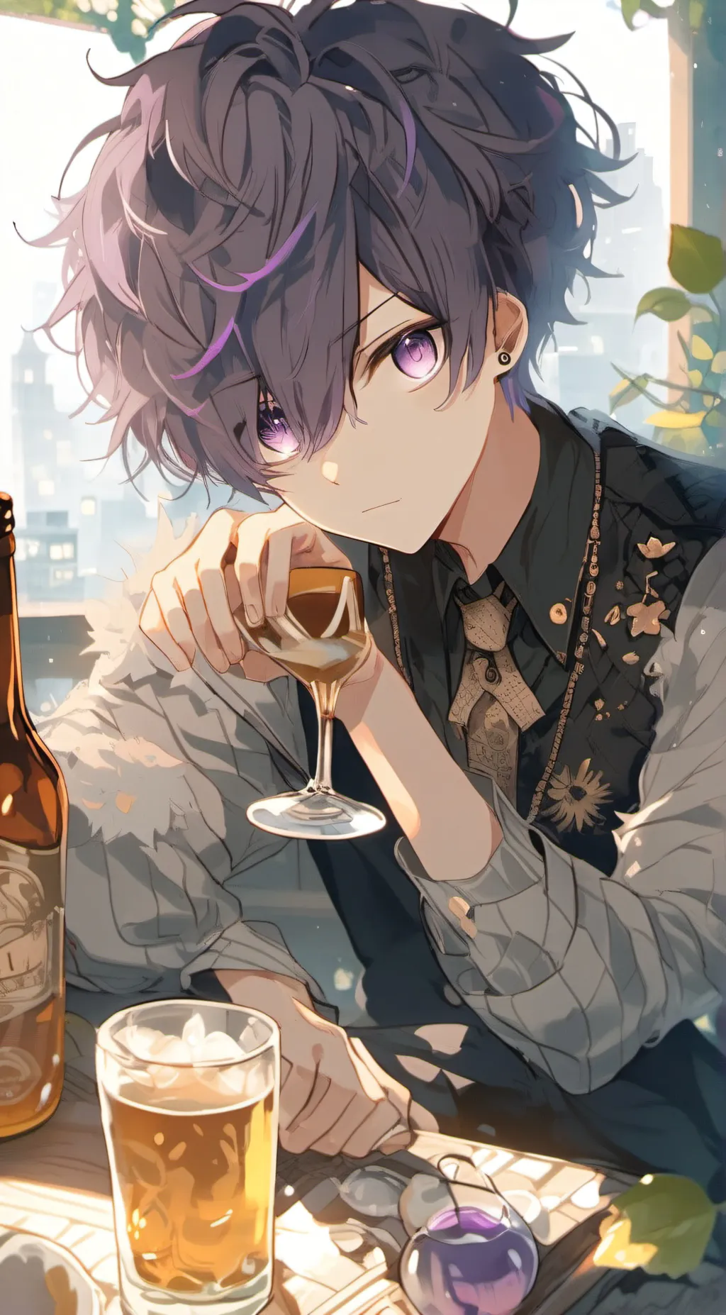 ai character: Alex background