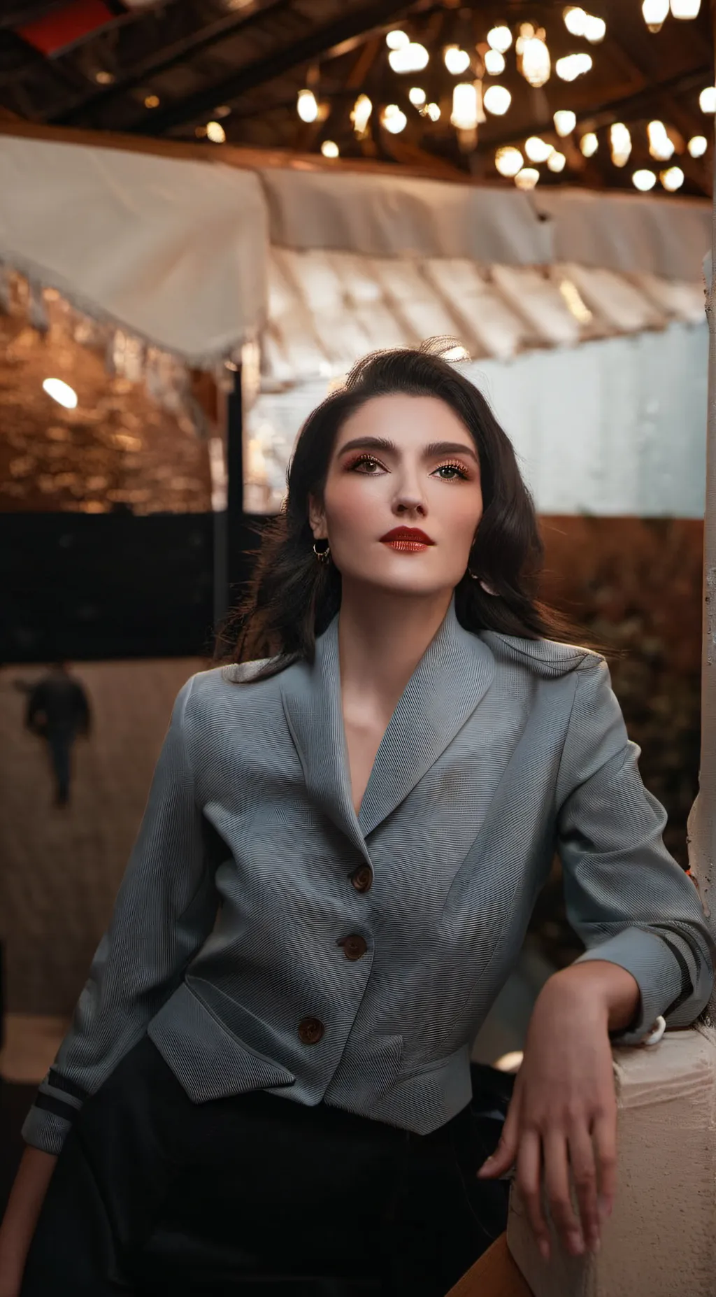 ai character: Bella  background