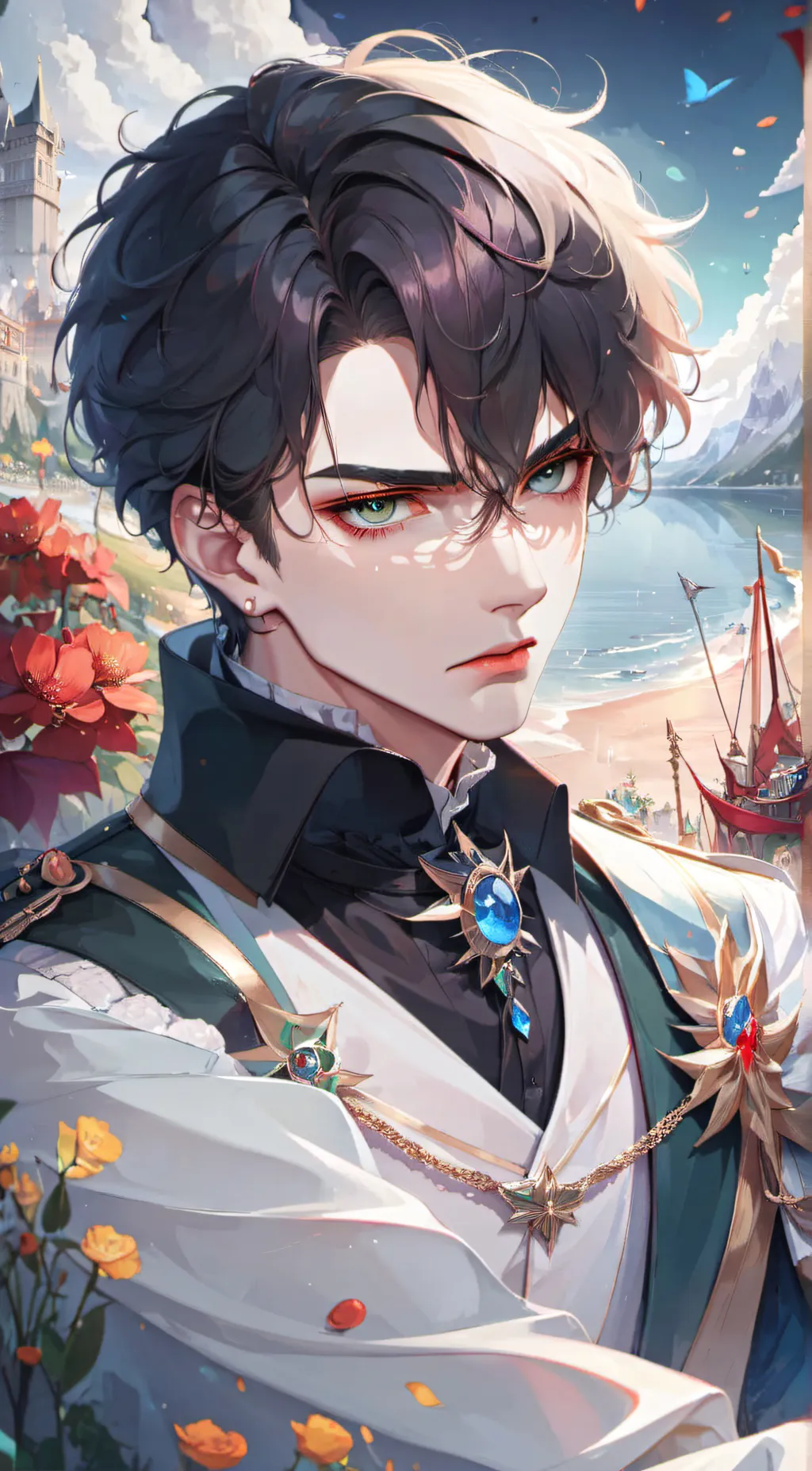 ai character: lance background