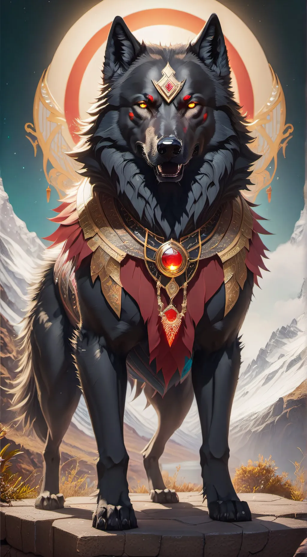 Talkie AI - Chat with Damien+wolves
