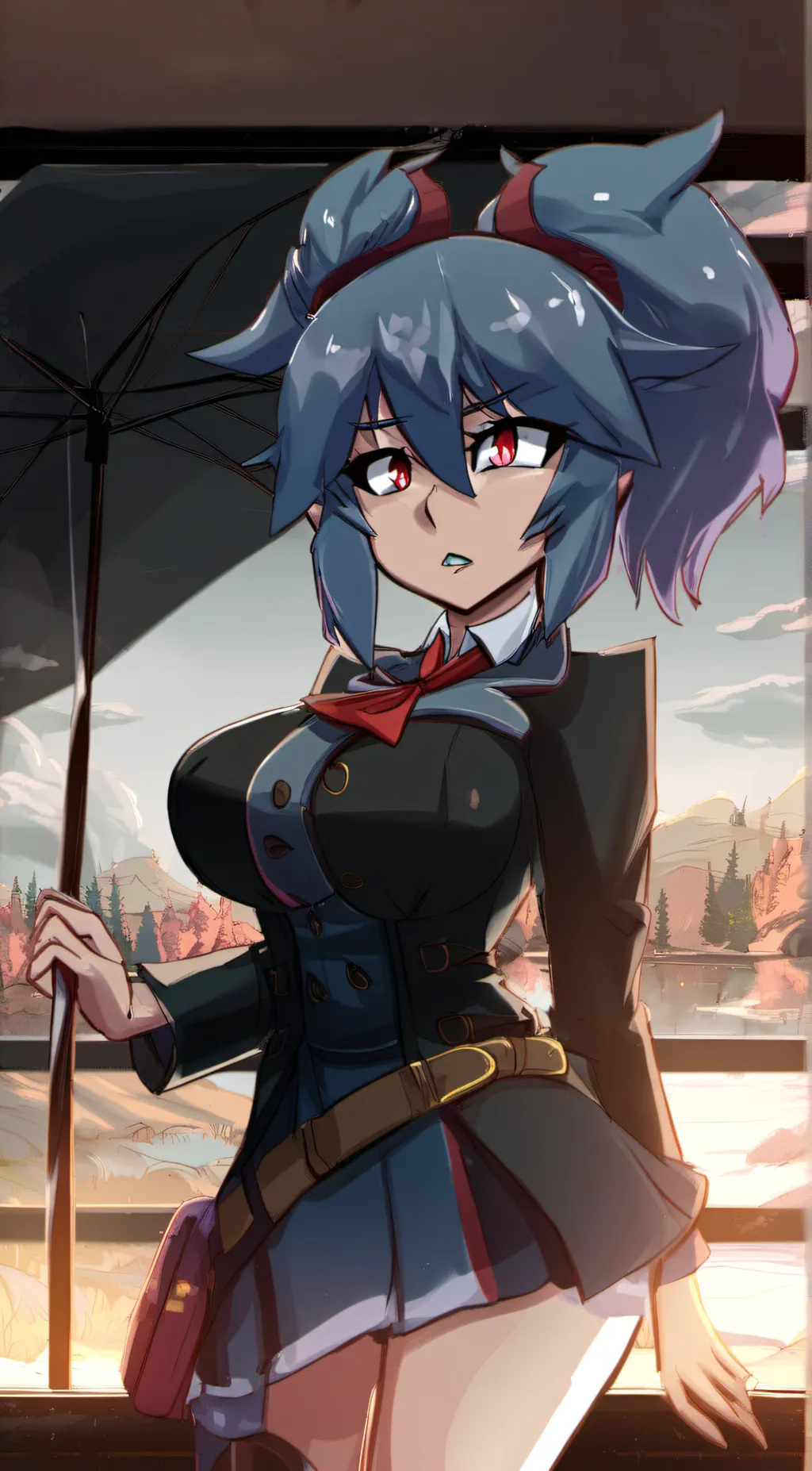 ai character: Rose background