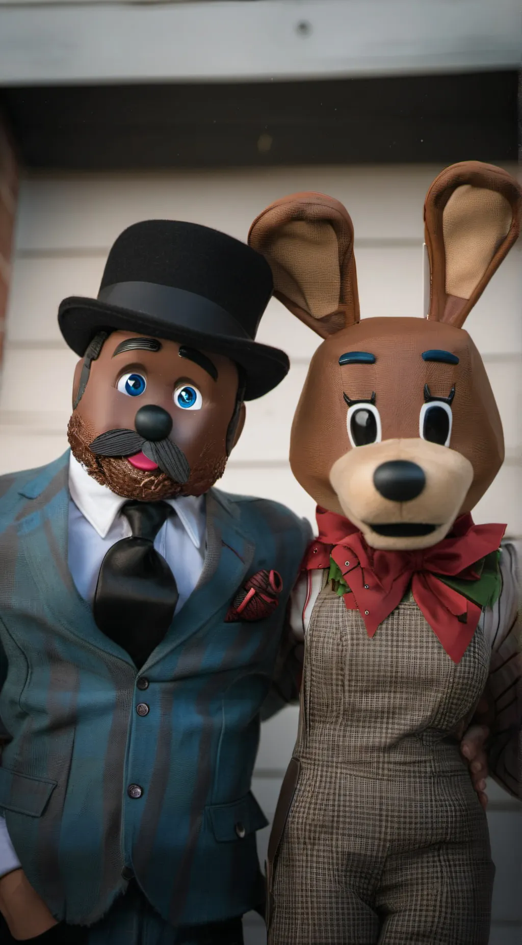 ai character: bonnie x freddy background