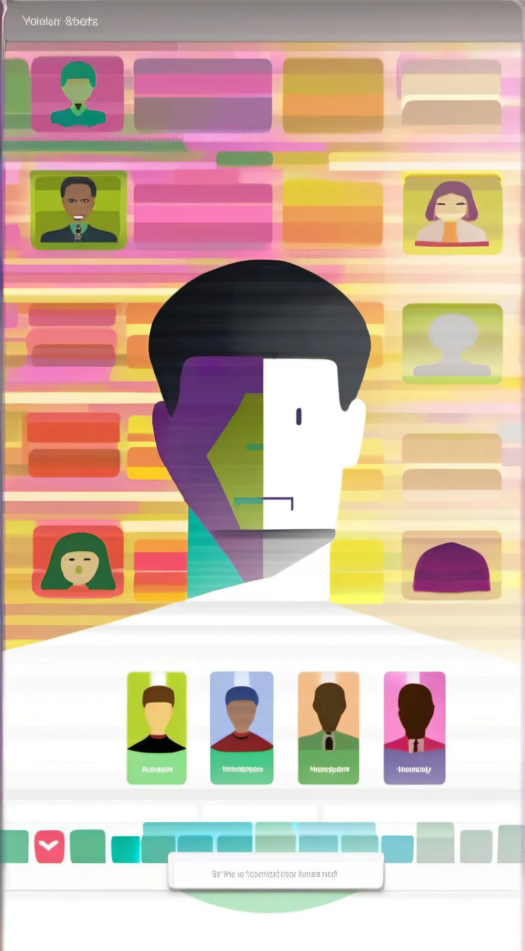 ai character: Personality Test background