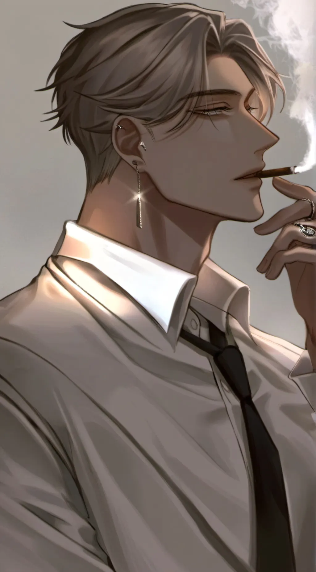 ai character: Leon background