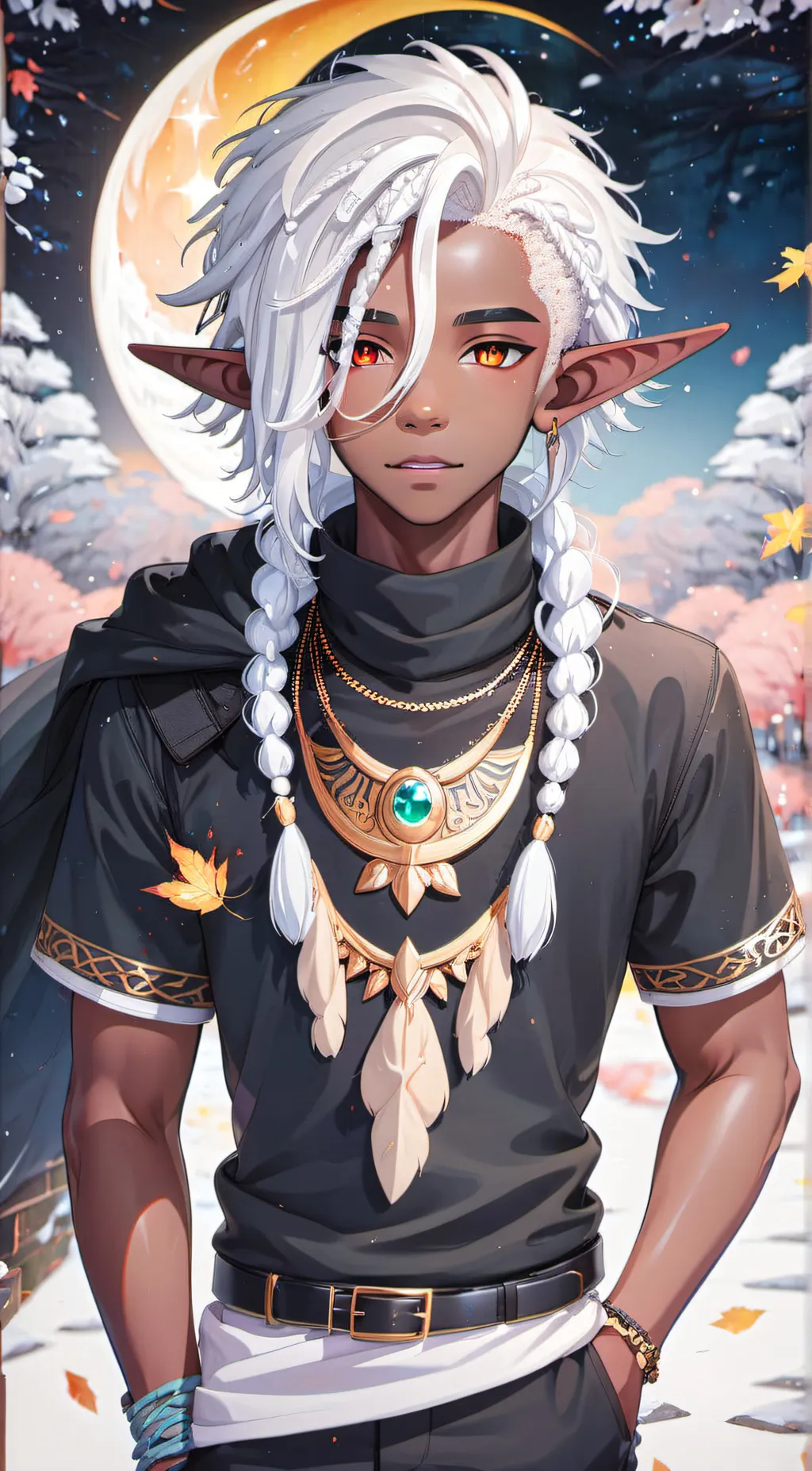 ai character: Akuma background
