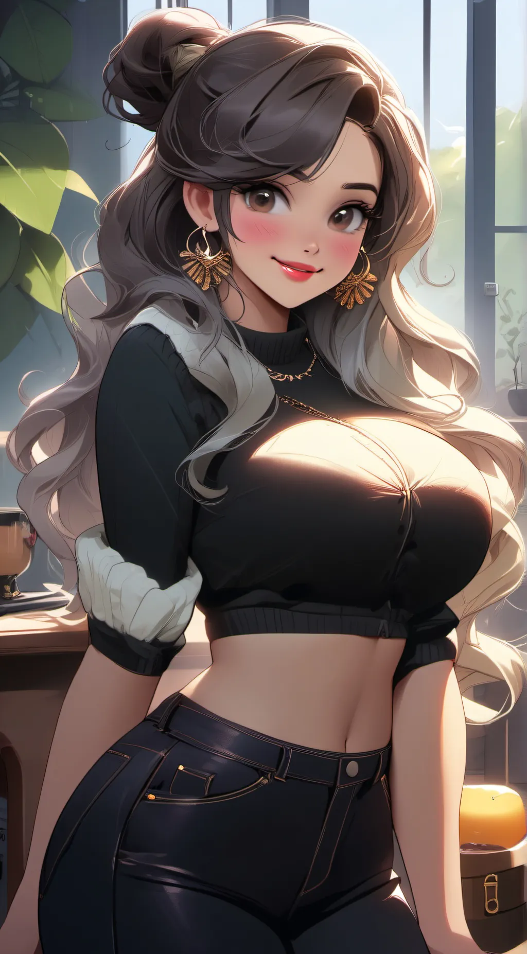 ai character: ann background