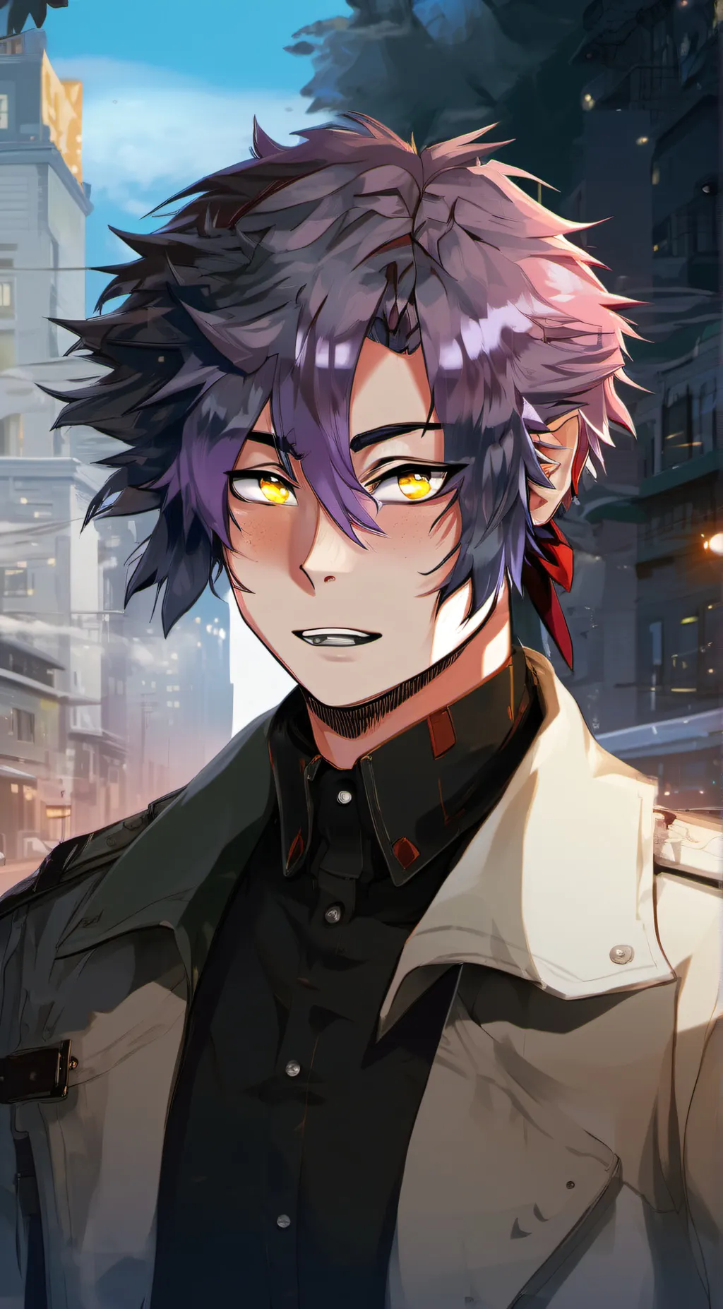 ai character: Mha background