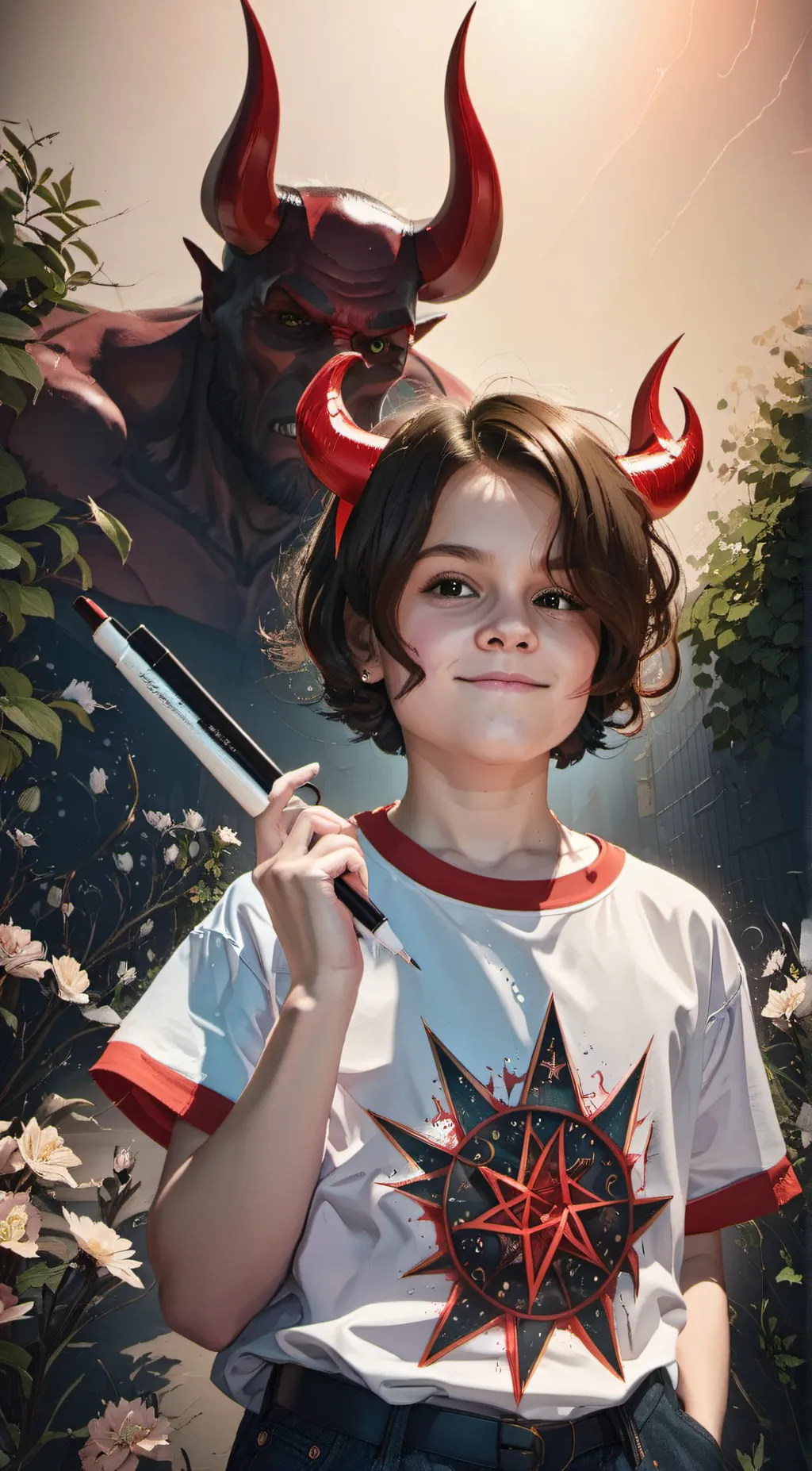 ai character: Zary background