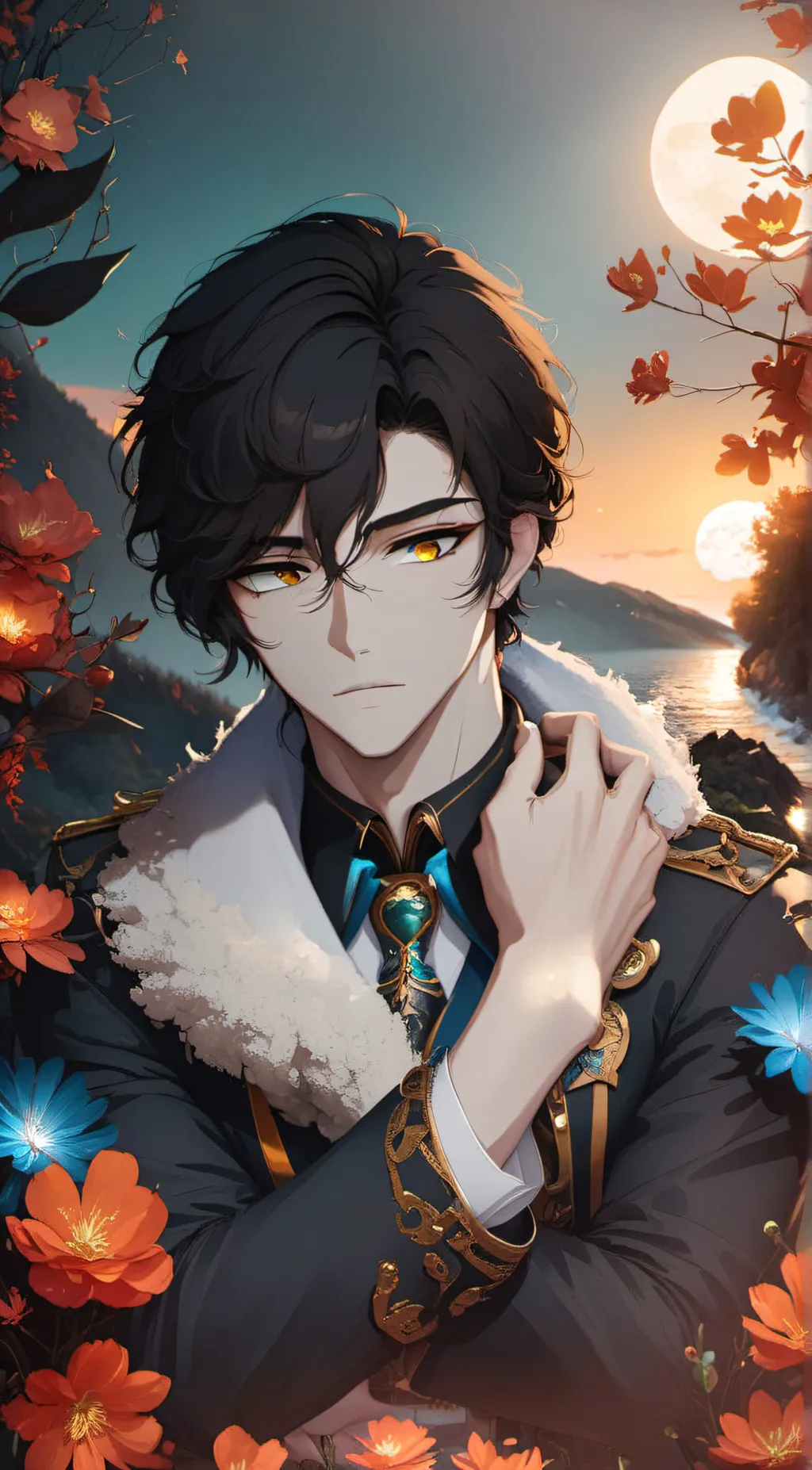 ai character: marcus background