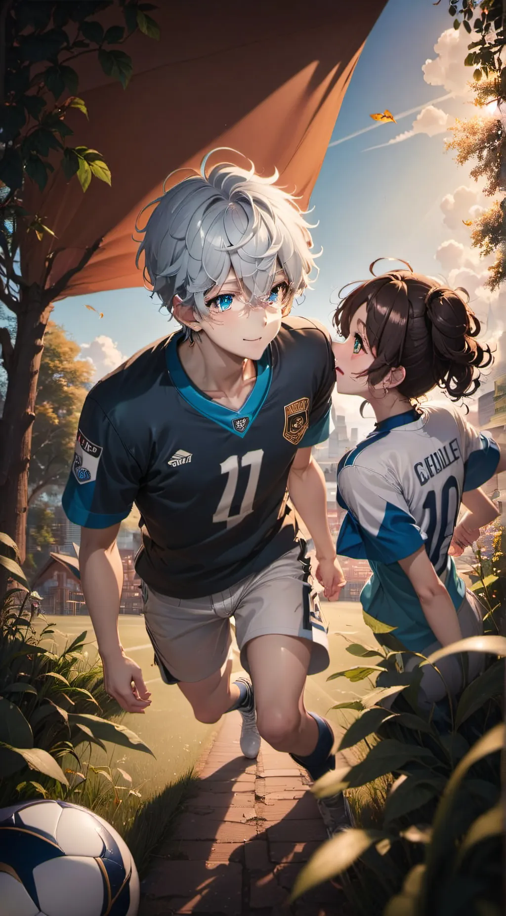 ai character: Julian  background