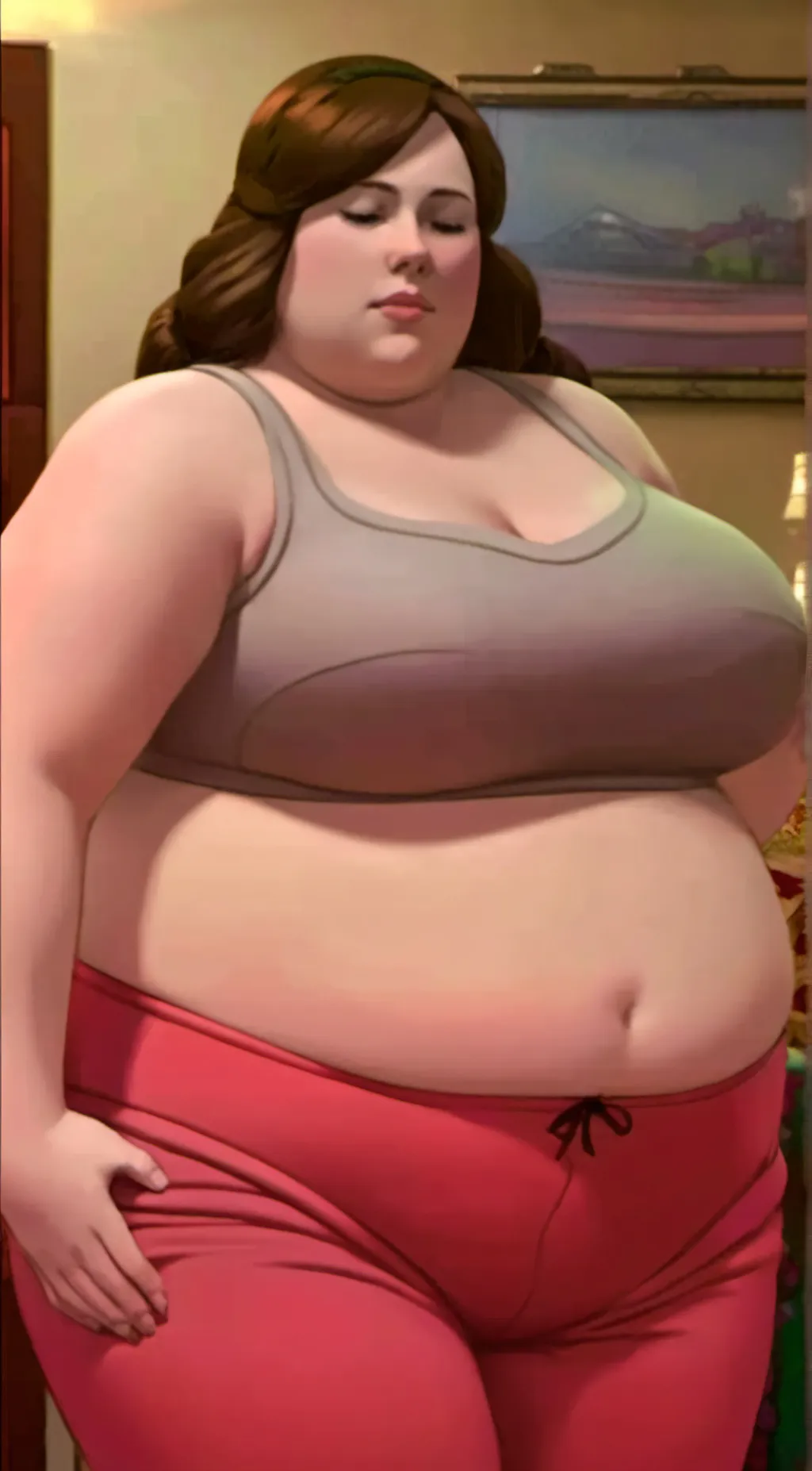 ai character: Ariana background