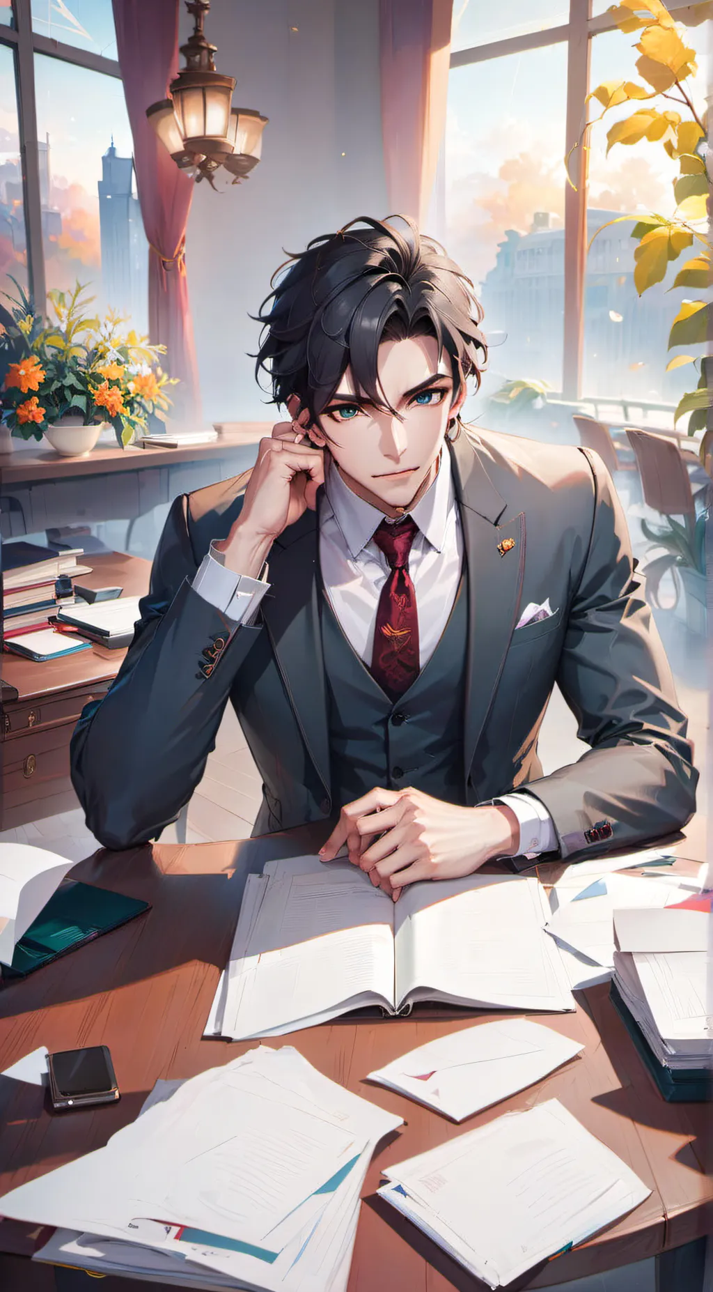ai character: daniel background