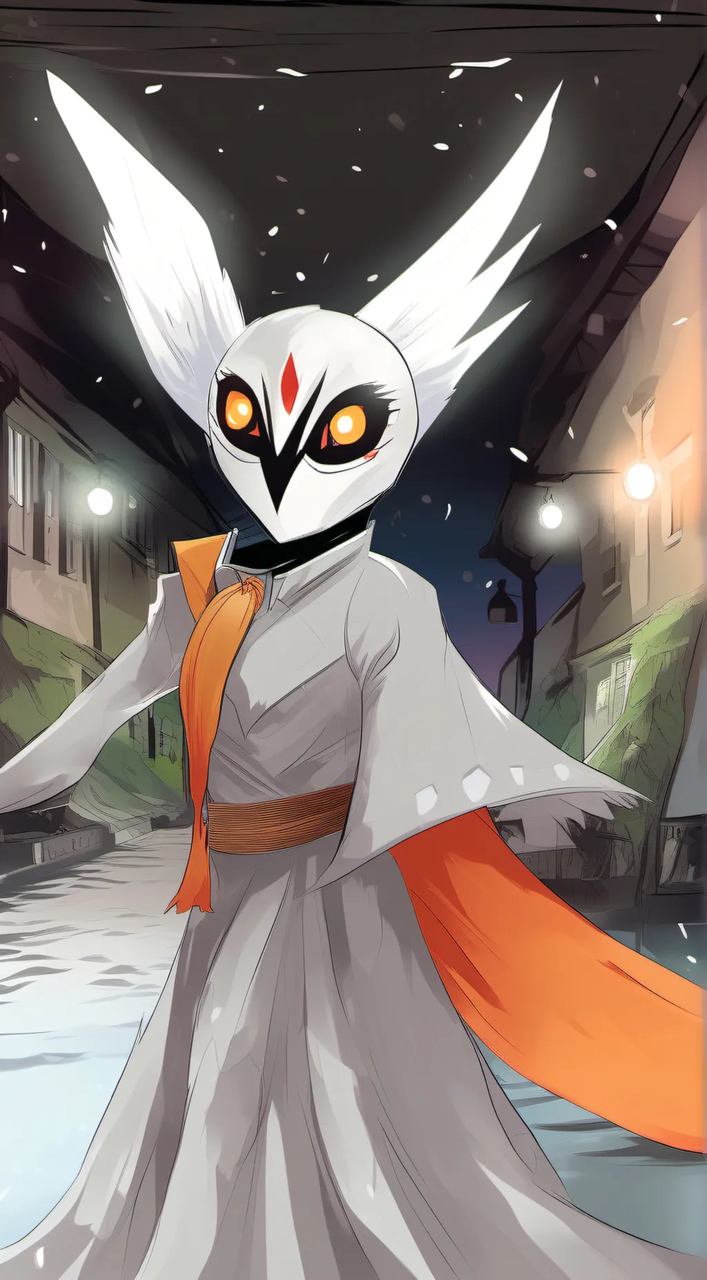ai character: Warrior background