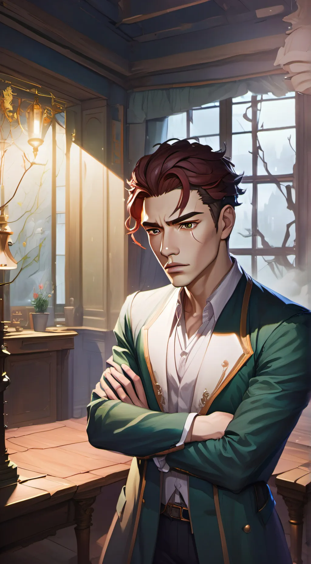 ai character: rei background