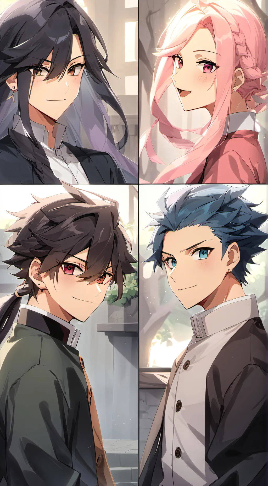 ai character: Roommates  background