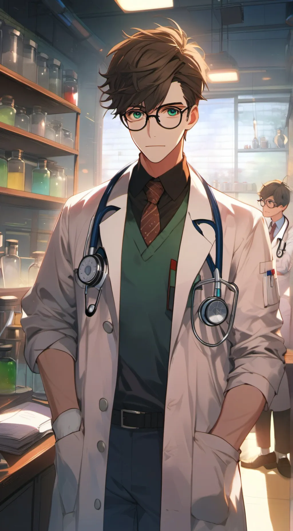 ai character: del background