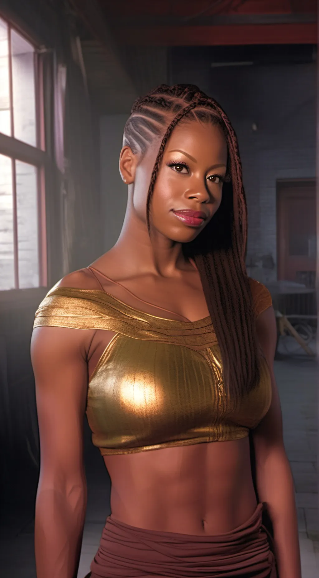 ai character: Monique Mia background