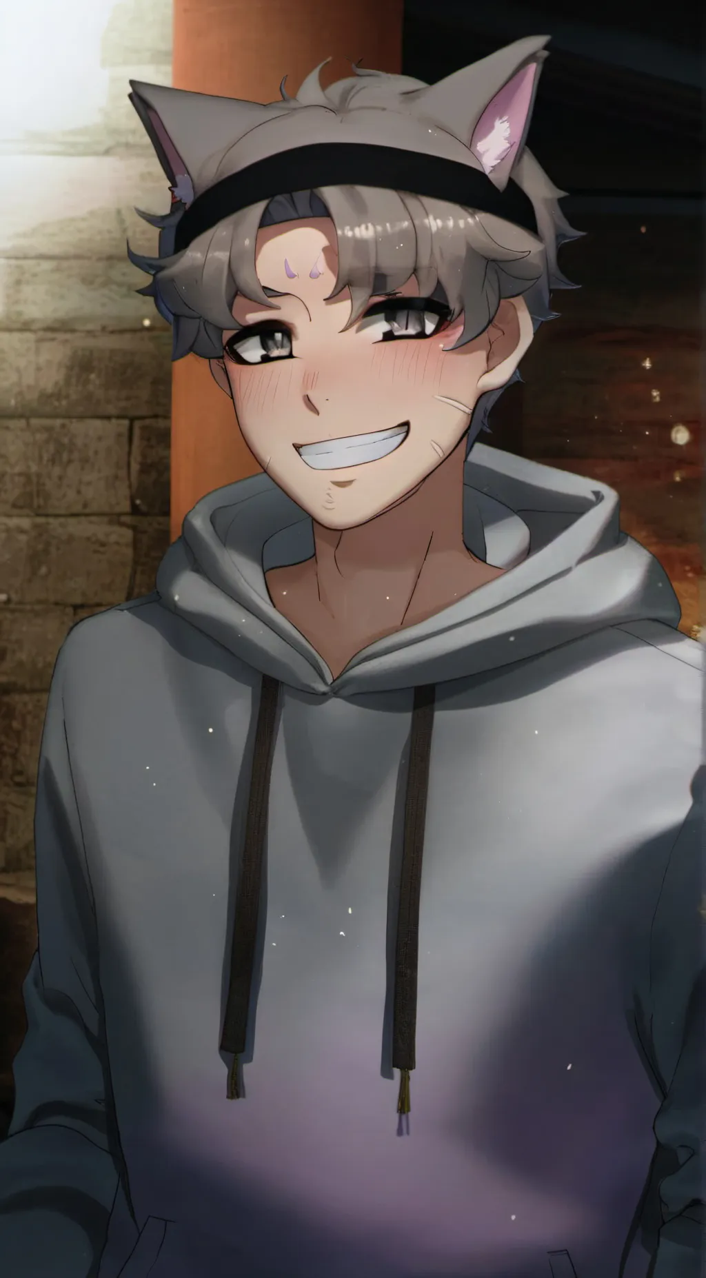 ai character: Mika  background