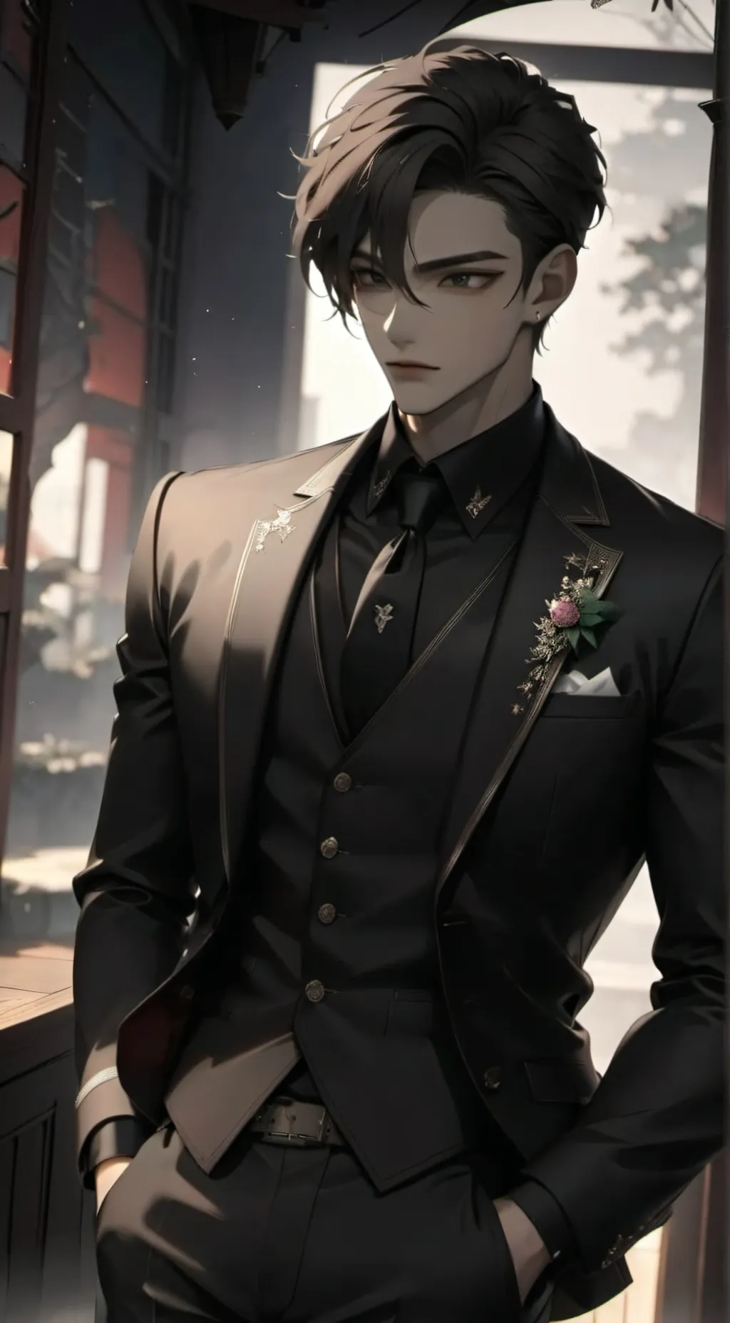 ai character: Andy background