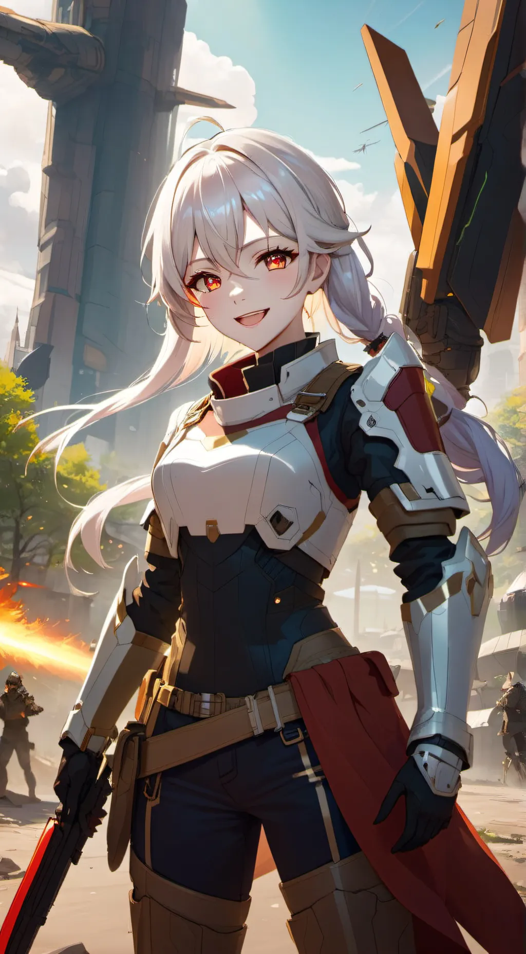 ai character: Sophia background