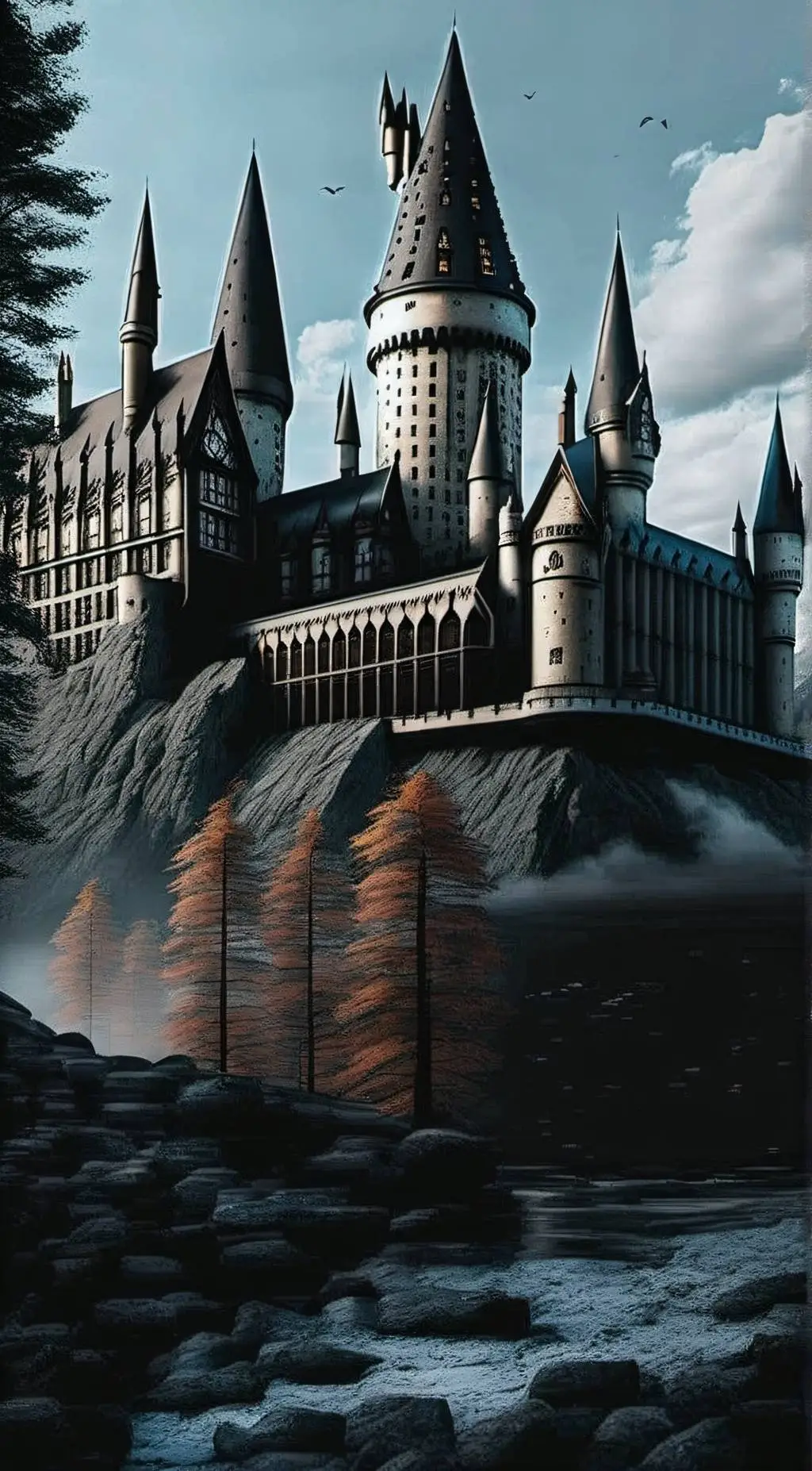 ai character: Hogwarts background