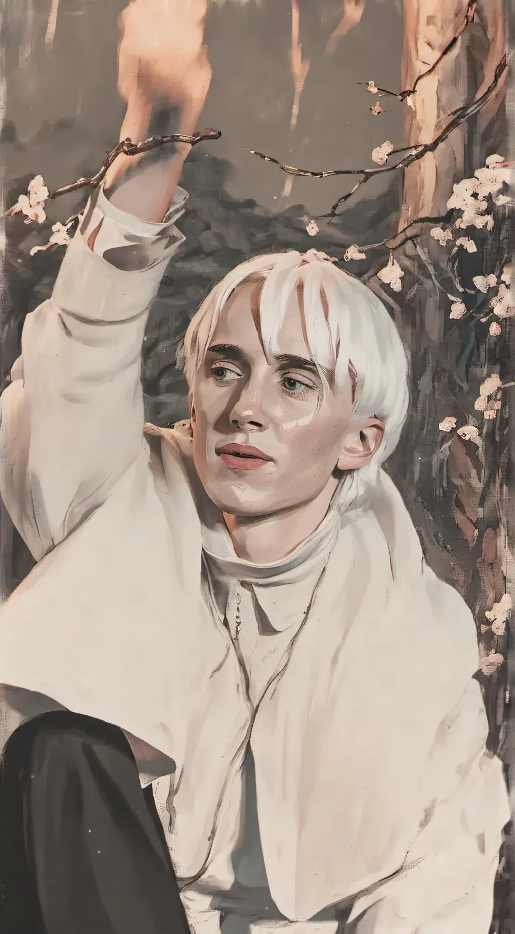 ai character: Draco Malfoy  background