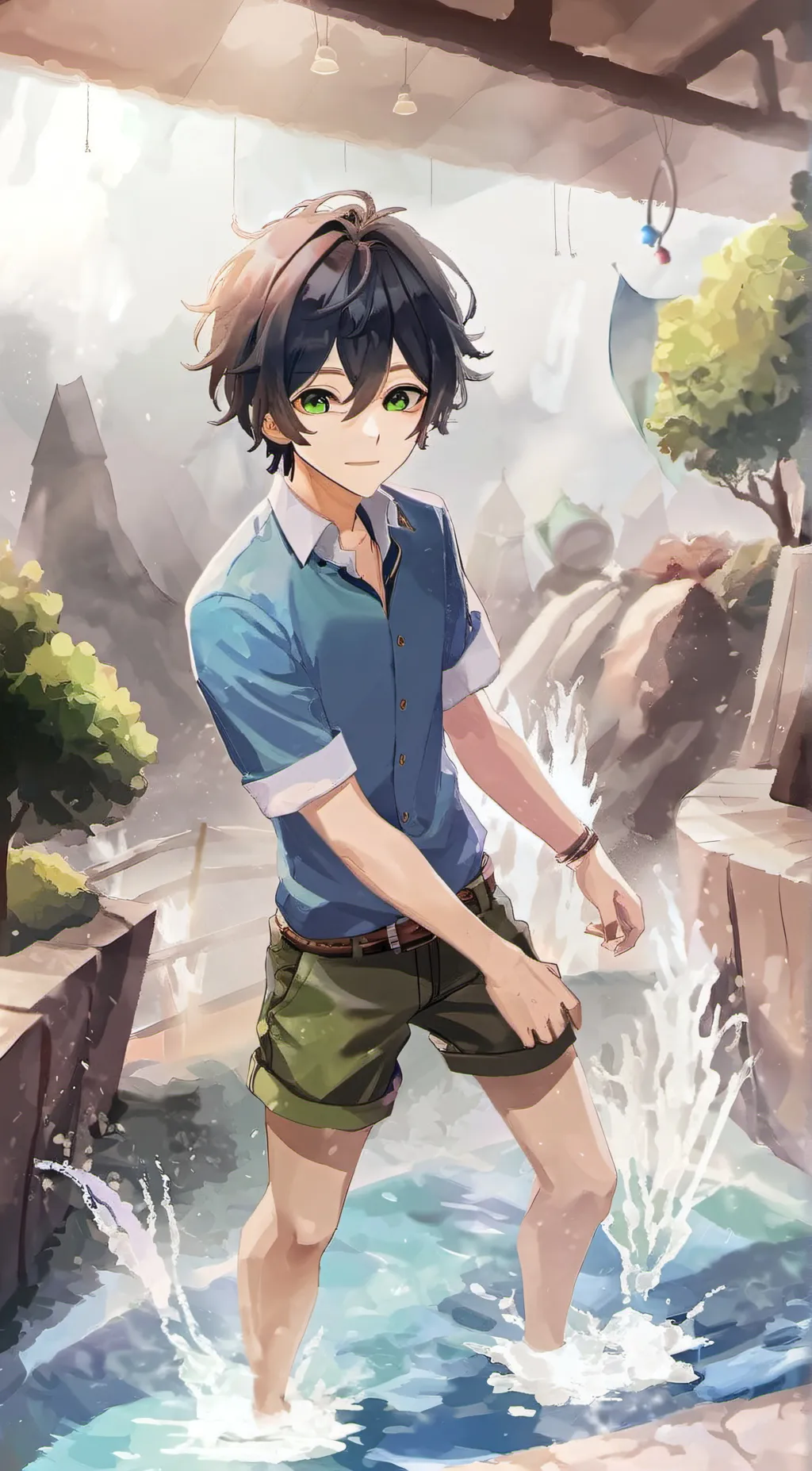 ai character: Lucas background