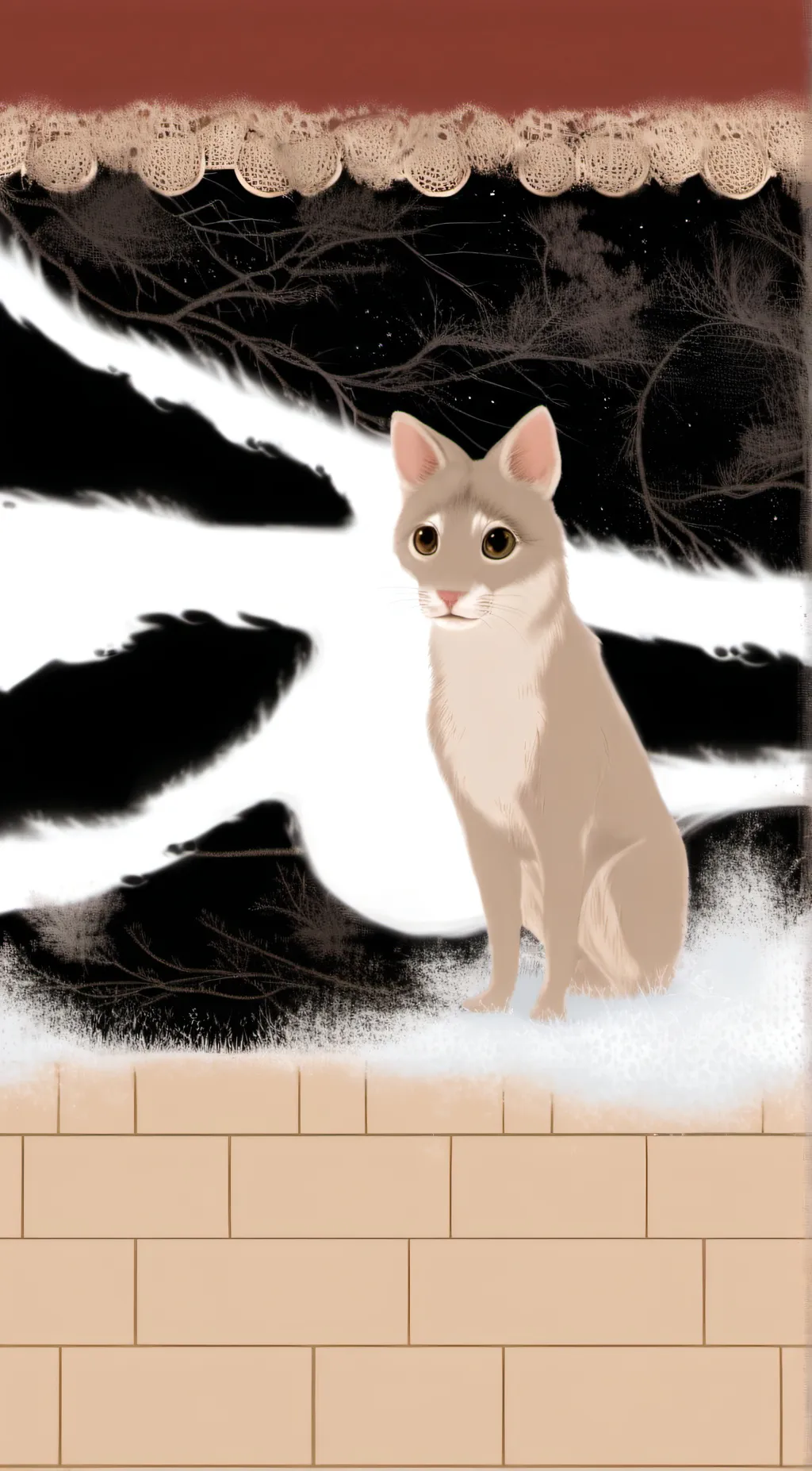 ai character: cat background