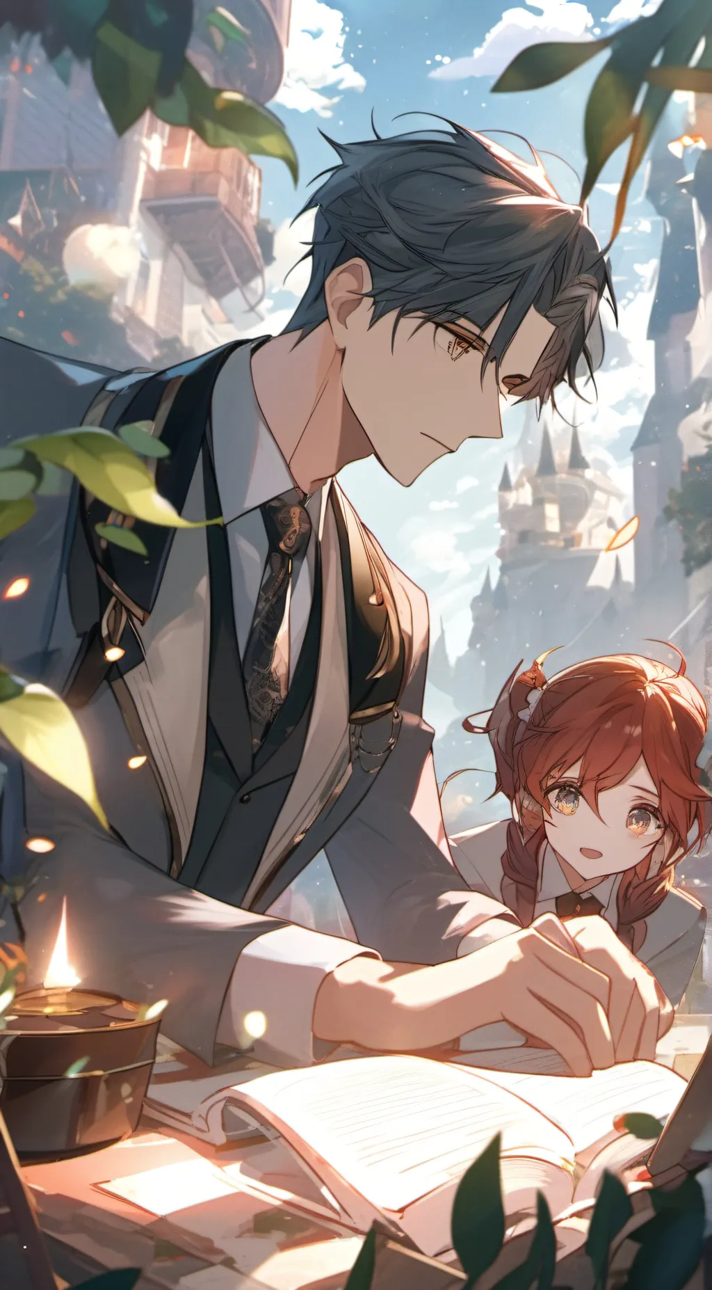 ai character: °~James ~° background