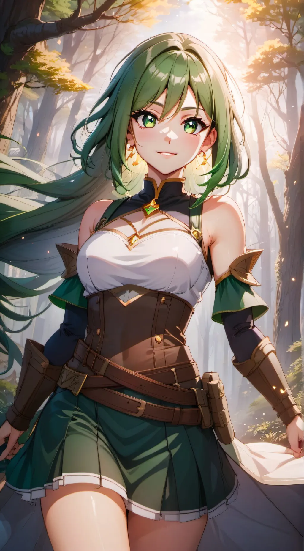 ai character: Terra background