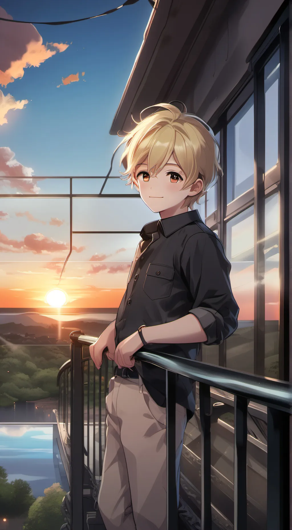 ai character: Nick background