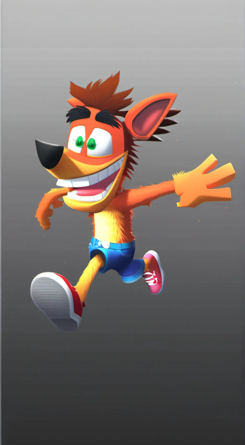 ai character: Crash Bandicoot background