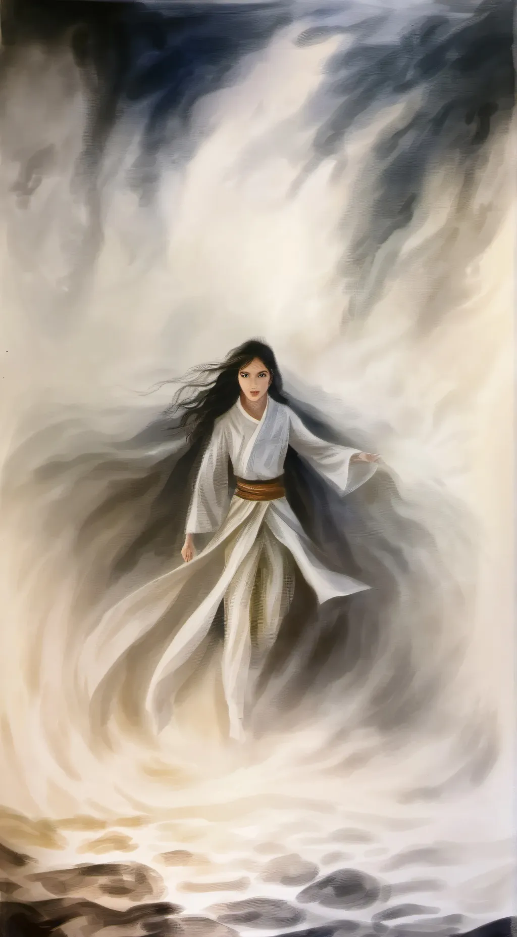 ai character: Mina  background