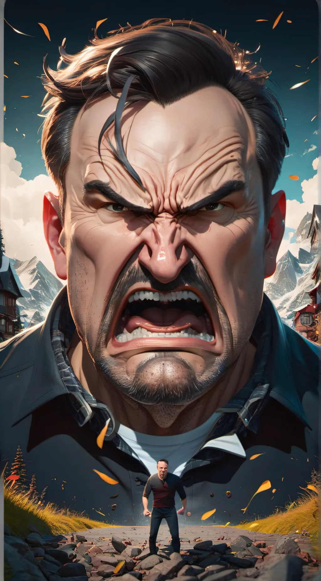 ai character: Das background