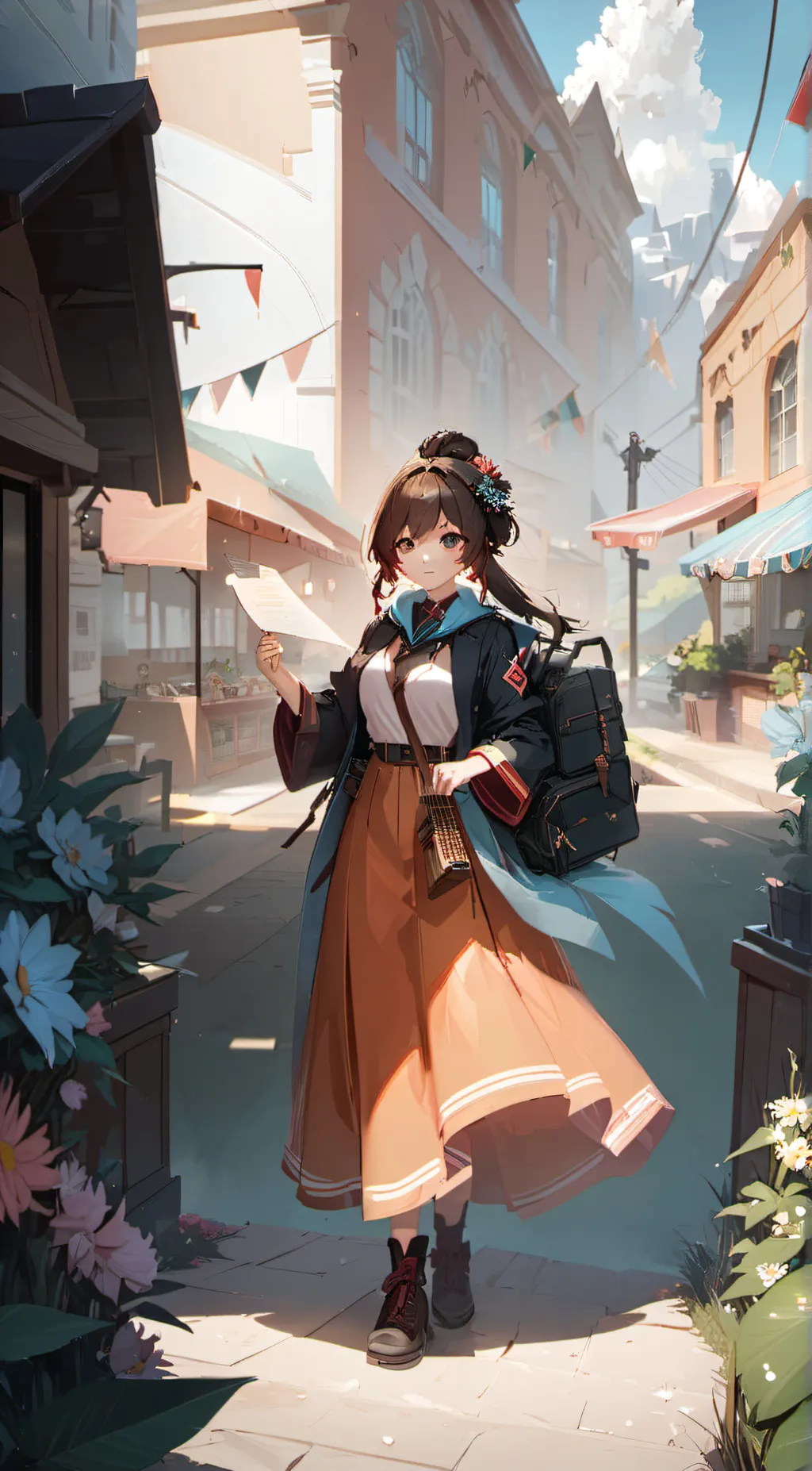 ai character: Kate  background