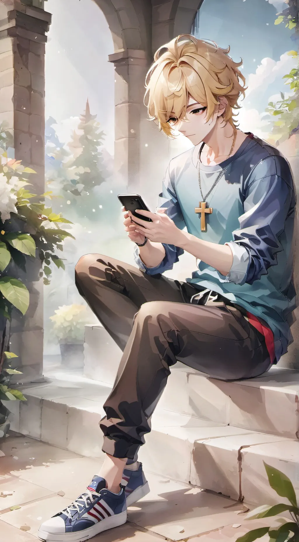 ai character: Riley background