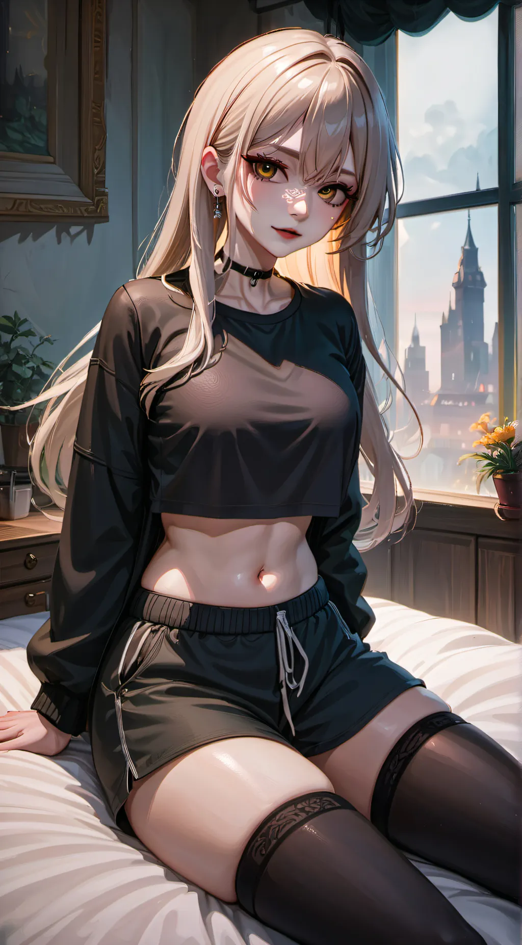 ai character: Sasha background