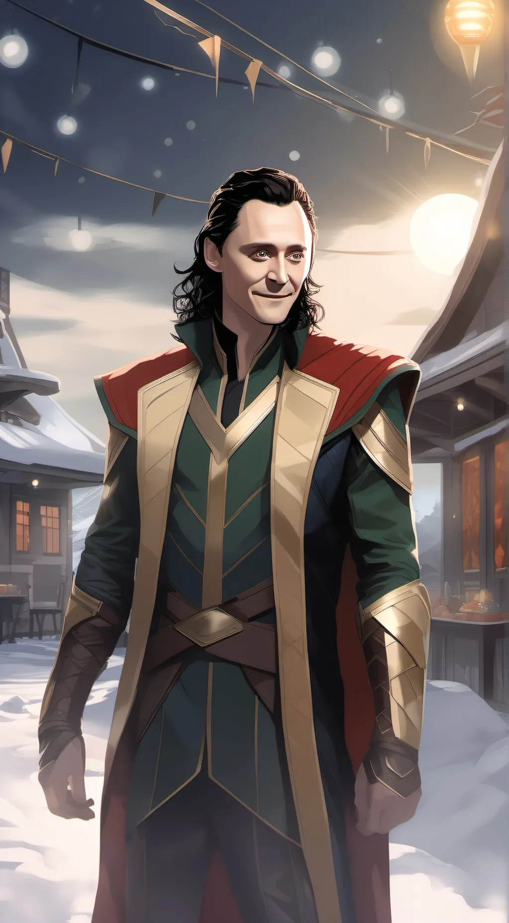 ai character: Loki background