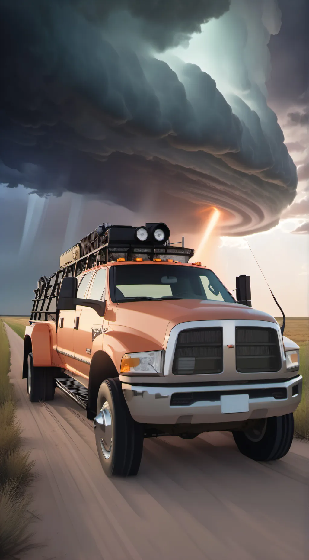 ai character: storm chaser RAM background