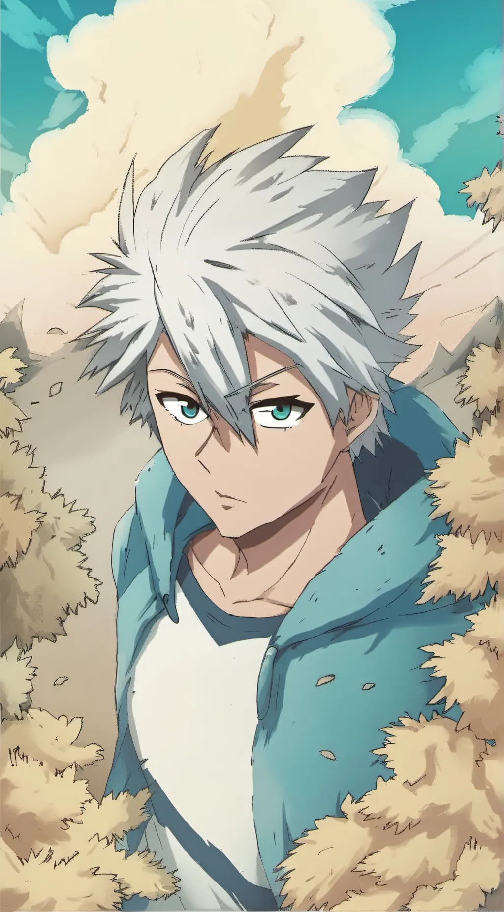 ai character: Toshiro Hitsugya  background