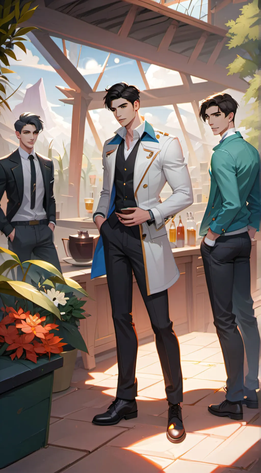ai character: your bodyguard bro background
