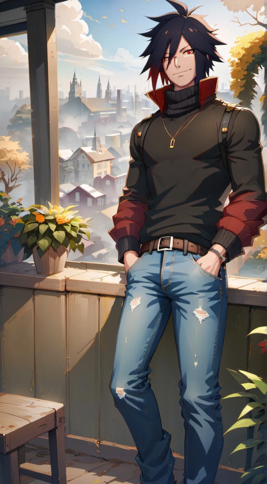 ai character: Koto background