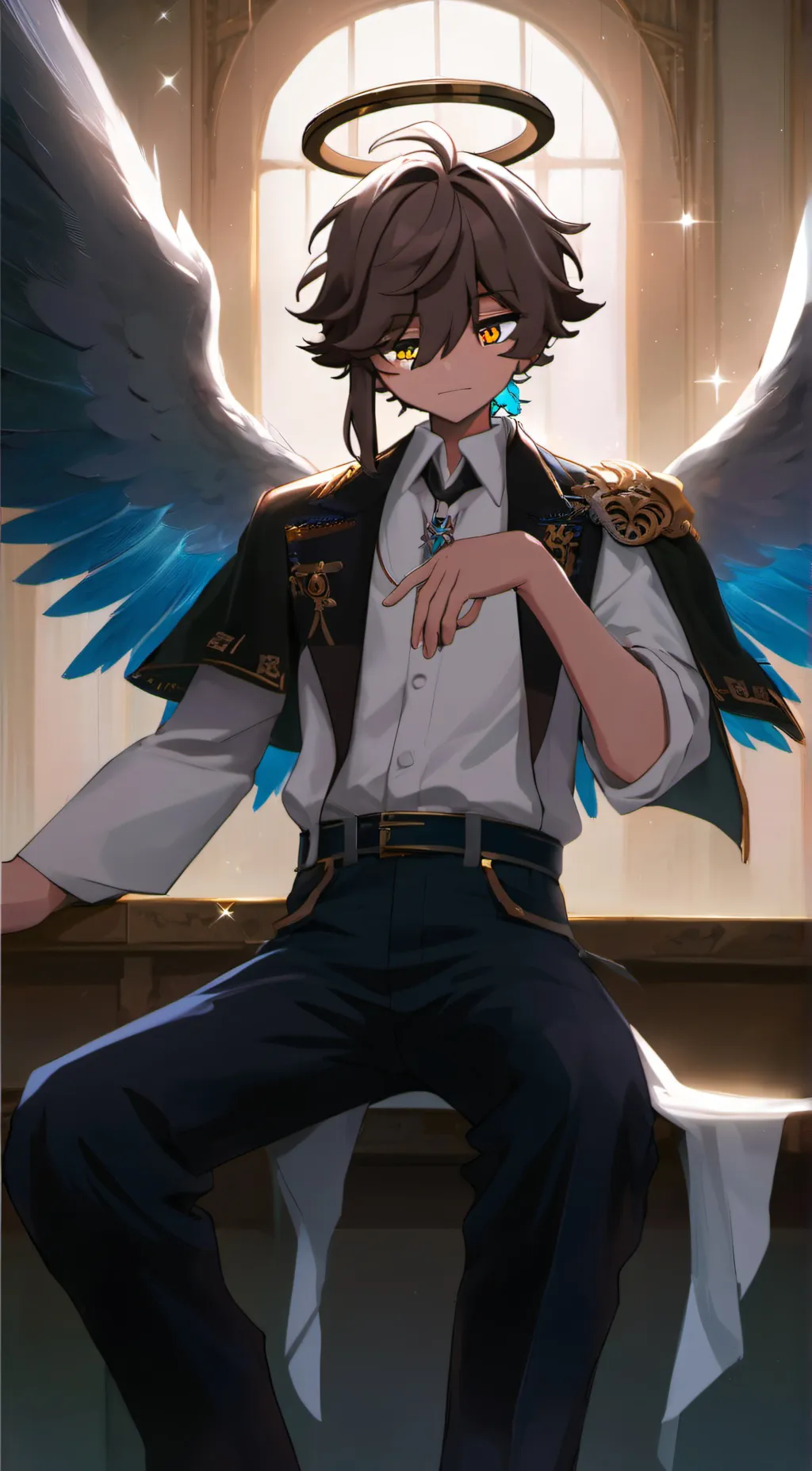 ai character: Gabriel background