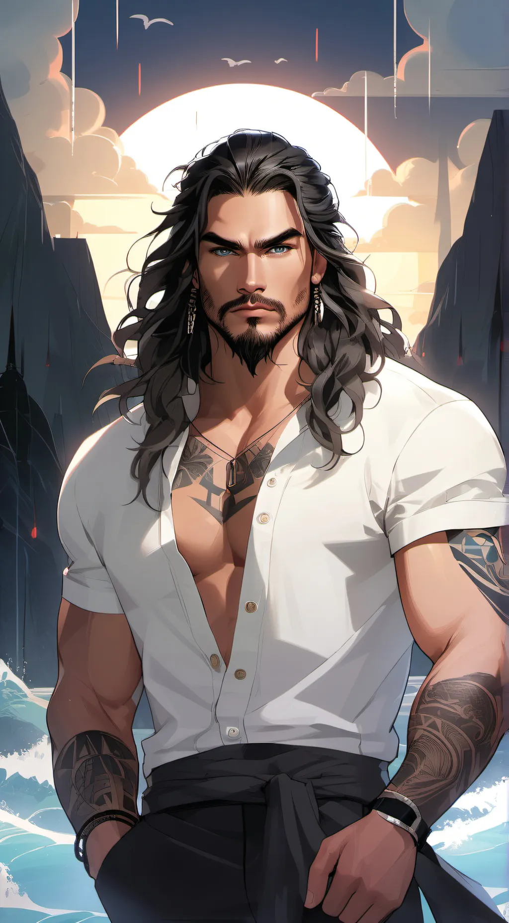 ai character: Osric Bowsman background