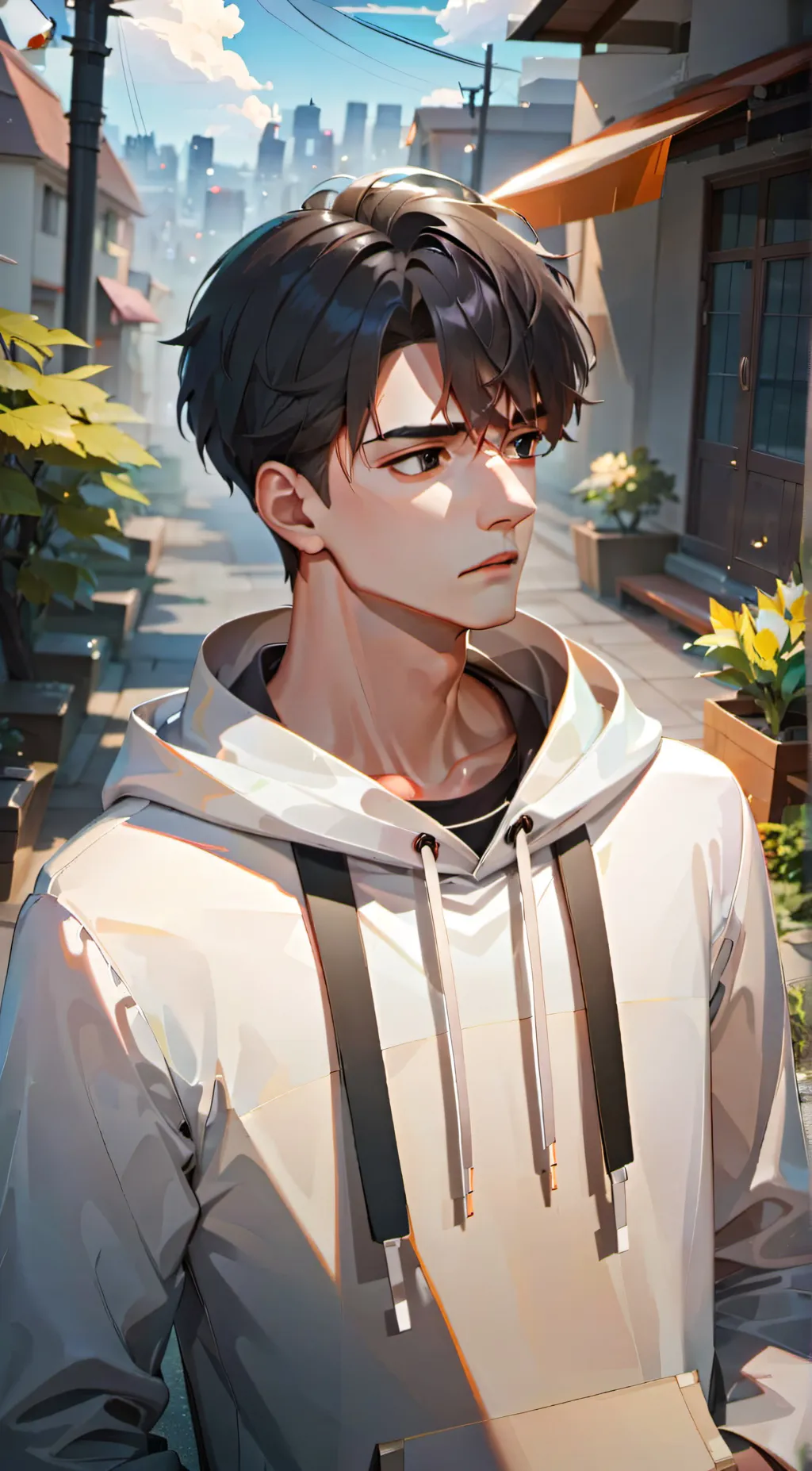 ai character: Luke background